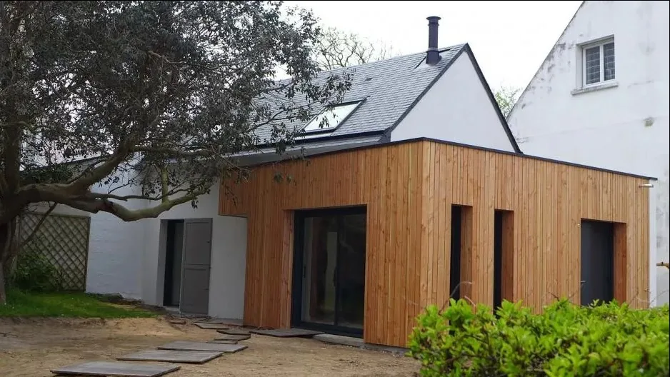 Extension bois dans le Morbihan, Le Quintrec Le Pallec
